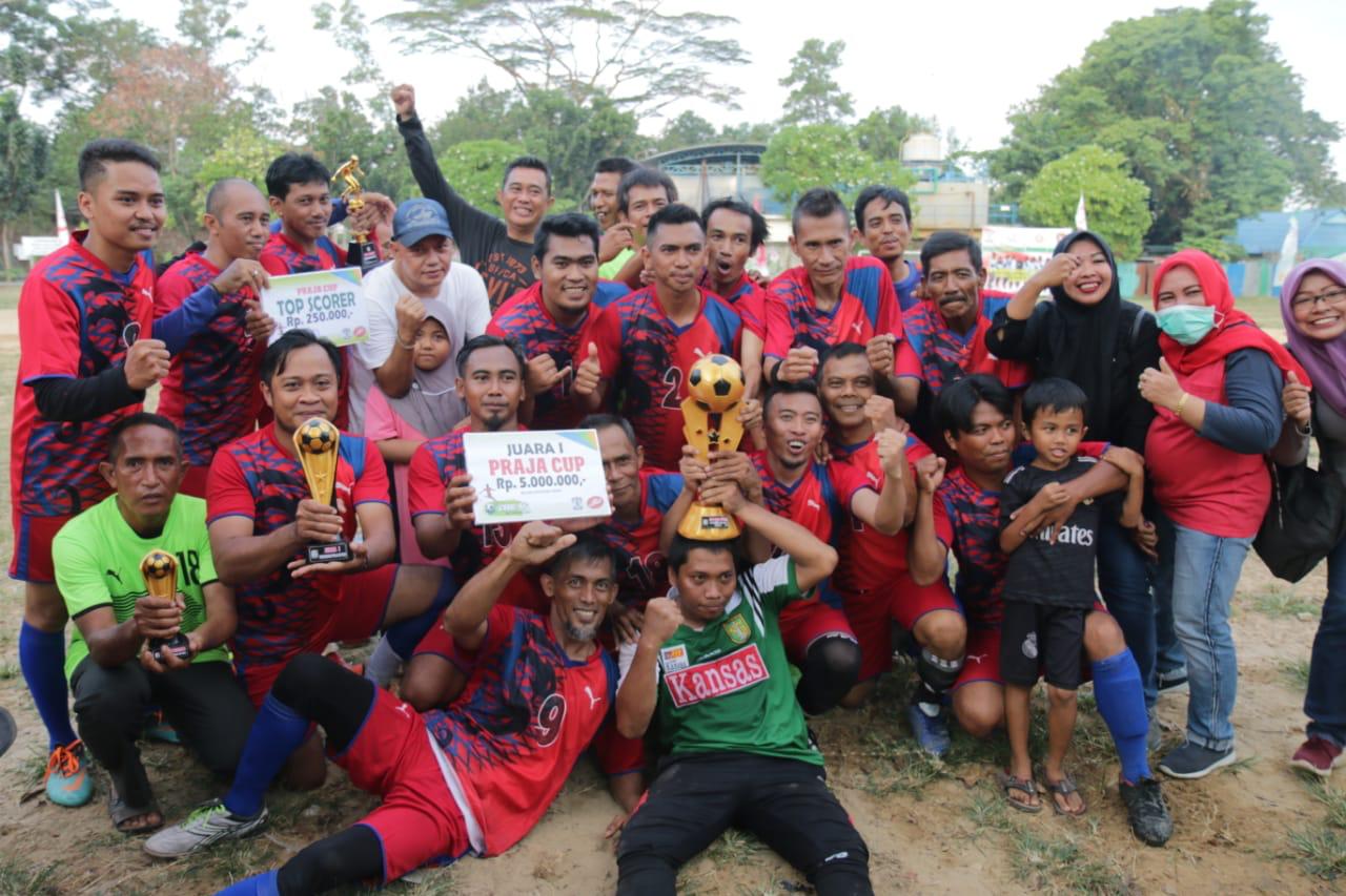 7 TAHUN PUASA GELAR, AKHIRNYA KECAMATAN BALIKPAPAN TENGAH JUARA PRAJA CUP TAHUN 2019