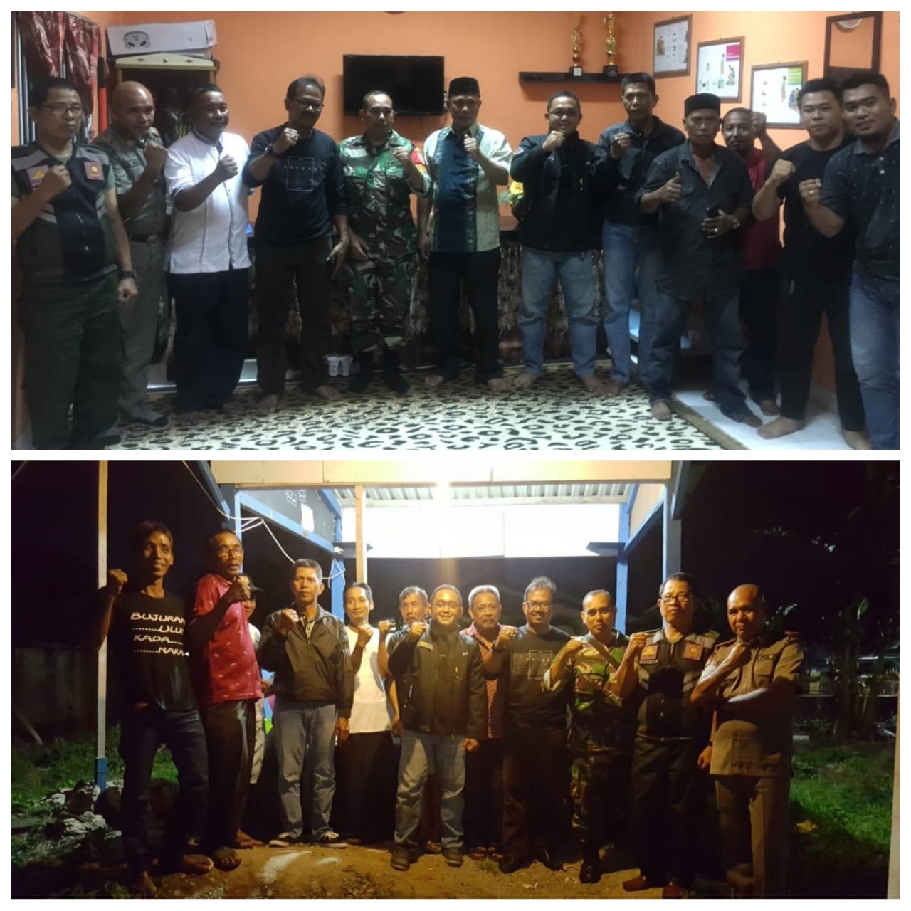 SAMBANG POSKAMLING BERSAMA SATPOL PP 