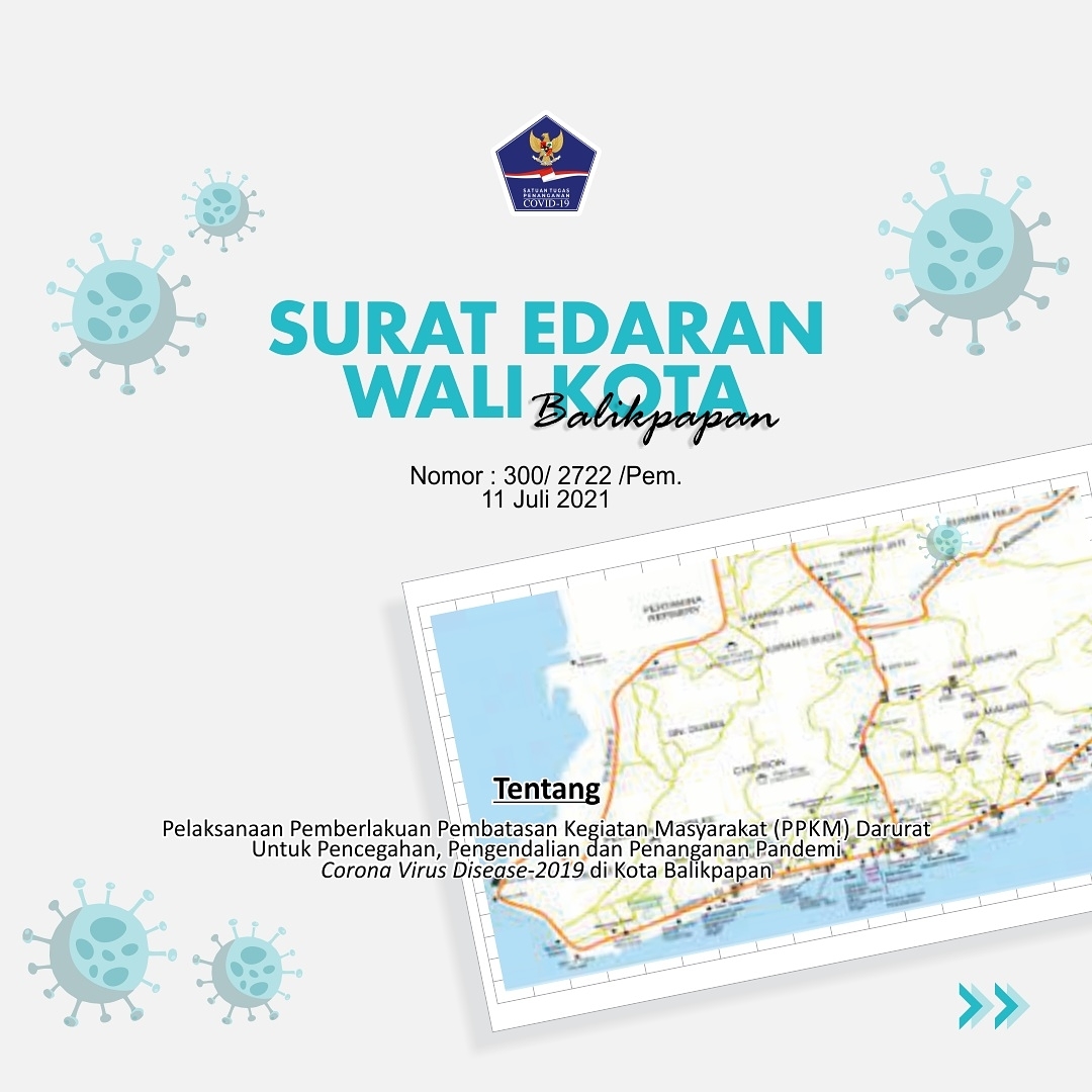 SURAT EDARAN WALIKOTA BALIKPAPAN NOMOR : 300/2722/Pem.