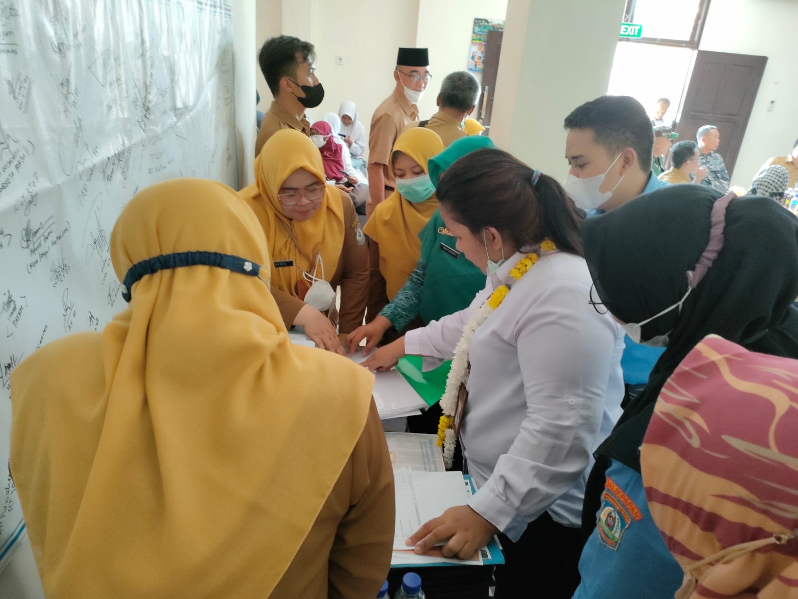 VERIFIKASI LAPANGAN LOMBA KELURAHAN TINGKAT NASIONAL DI KELURAHAN SUMBER REJO